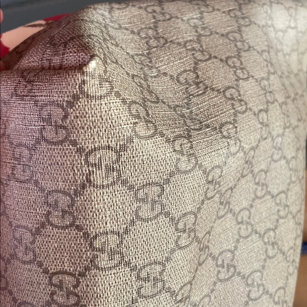 FOR CP ONLY! Gucci GG Monogram UNICEF Joy Patriotic American Flag Tote USA! - Picture 8 of 16